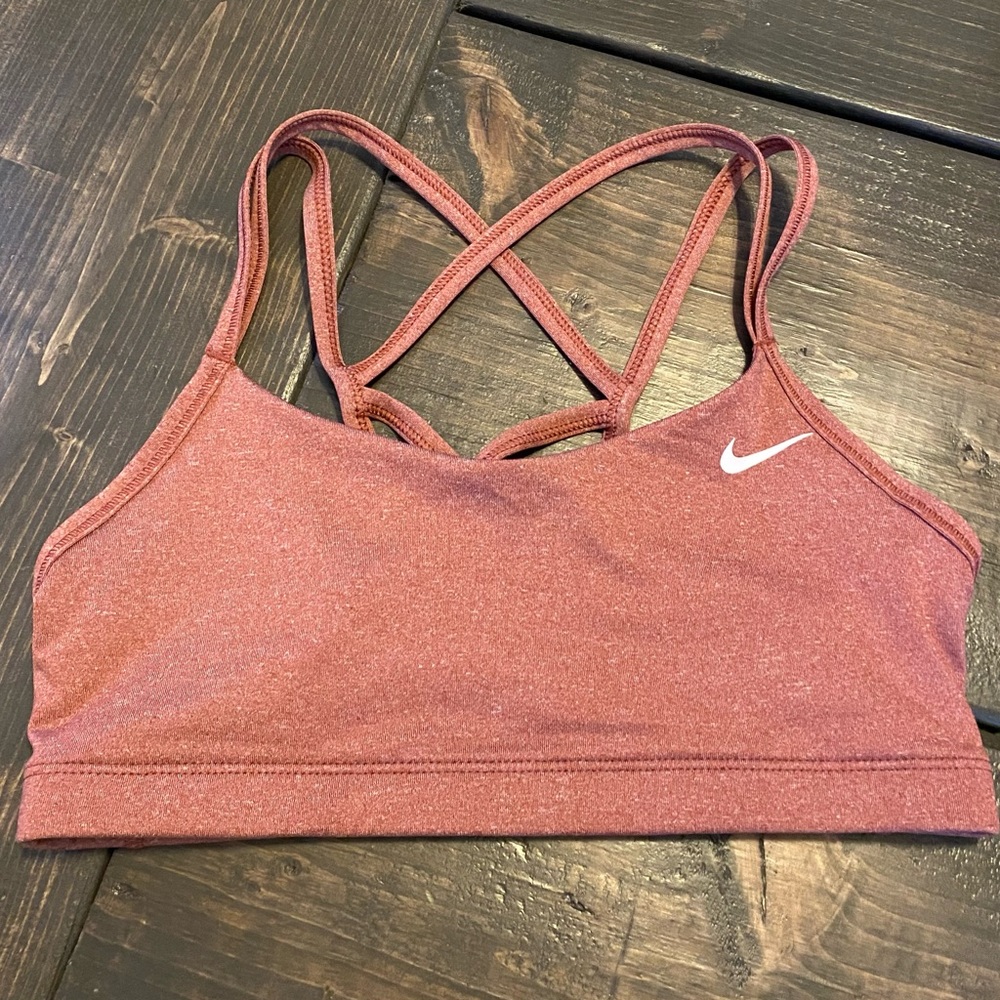 Nike Sports Bra light red
